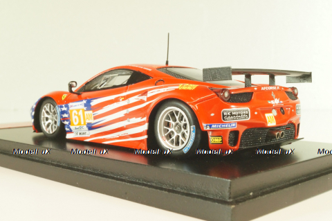 Ferrari F458 Italia GT2 #61, 24hr Le Mans, Corse/Waltrip, red, 1343007, Fujimi 1:43