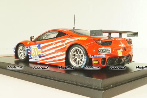 Ferrari F458 Italia GT2 #61, 24hr Le Mans, Corse/Waltrip, red, 1343007, Fujimi 1:43