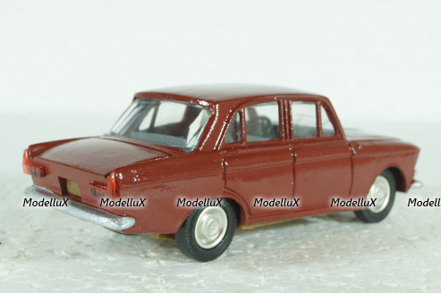 Москвич-412 71 А1, бордовый, Реплика, Тантал/Радон 1:43