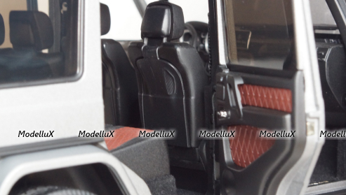 Mercedes G65 AMG (W463) 2017 Exclusive Edition Monza Grey Magno, Almost Real 1:18