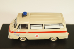 Skoda 1203 Ambulance Praha 1968, beige, Abrex 1:43