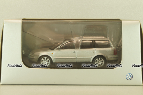 Volkswagen Passat (B5) Variant V6 4Motion 2000, silver, 836916107, Schuco 1:43