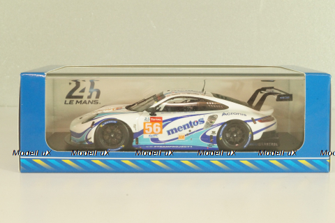 Porsche 911 RSR #56 team Project 1, 24H Le Mans 2020, white, S7987, Spark 1:43