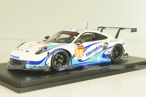 Porsche 911 RSR #56 team Project 1, 24H Le Mans 2020, white, S7987, Spark 1:43