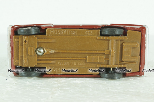 Москвич-412 71 А1, бордовый, Реплика, Тантал/Радон 1:43