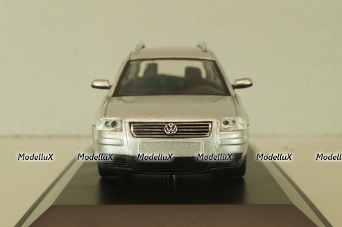 Volkswagen Passat (B5) Variant V6 4Motion 2000, silver, 836916107, Schuco 1:43