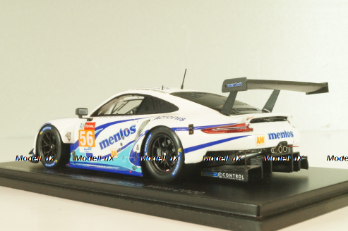 Porsche 911 RSR #56 team Project 1, 24H Le Mans 2020, white, S7987, Spark 1:43