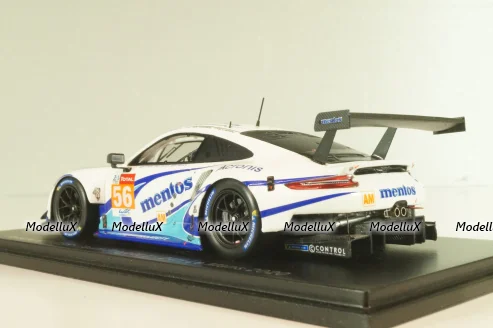 Porsche 911 RSR #56 team Project 1, 24H Le Mans 2020, white, S7987, Spark 1:43