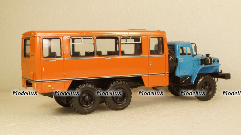 Урал 4320-1911 вахтовка, Киммерия 1:43