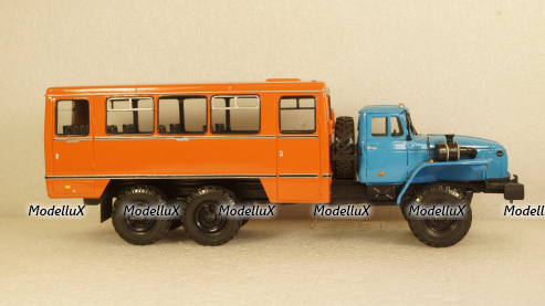 Урал 4320-1911 вахтовка, Киммерия 1:43