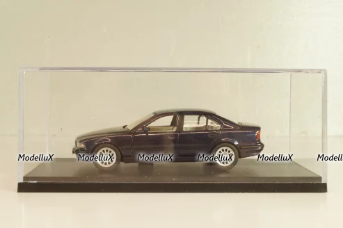 BMW 525i sedan (E39) 1995, dark blue, Schabak 1:43