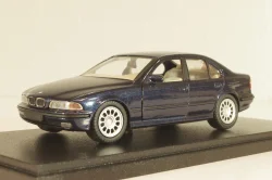BMW 525i sedan (E39) 1995, dark blue, Schabak 1:43