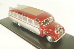 Opel Blitz Ludewig Aero, dark red/silver, L.E. 199pcs, 10013, Autocult 1:43