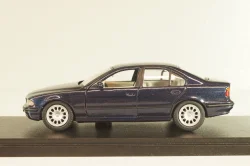 BMW 525i sedan (E39) 1995, dark blue, Schabak 1:43