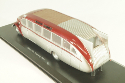 Opel Blitz Ludewig Aero, dark red/silver, L.E. 199pcs, 10013, Autocult 1:43