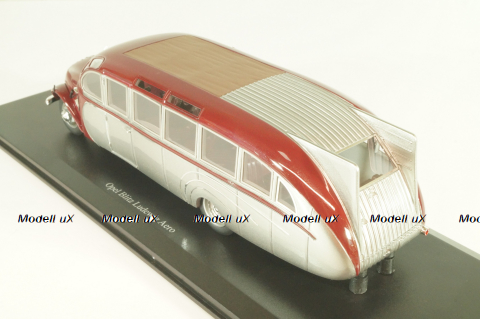 Opel Blitz Ludewig Aero, dark red/silver, L.E. 199pcs, 10013, Autocult 1:43