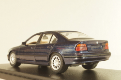 BMW 525i sedan (E39) 1995, dark blue, Schabak 1:43