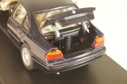 BMW 525i sedan (E39) 1995, dark blue, Schabak 1:43