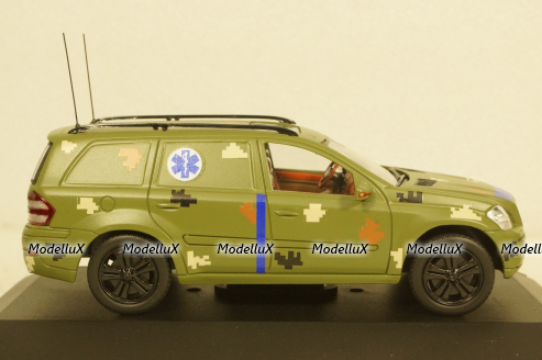 Mercedes GL500, Медицинский автомобиль, г. Киев 2022, TruckTyr 1:43