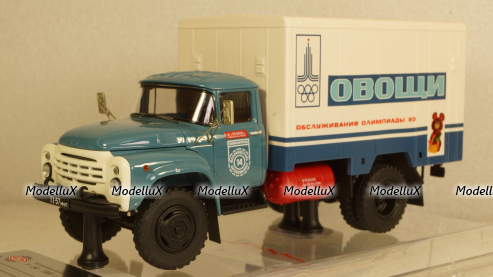 У-94 фургон "Комбинат №14 Мосплодоовощтранс" на шасси Зил-130 , 113029, DiP Models 1:43
