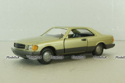 Mercedes 500 SEC (C126) 1981 golden, NZG 1:35