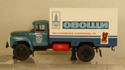 У-94 фургон "Комбинат №14 Мосплодоовощтранс" на шасси Зил-130 , 113029, DiP Models 1:43