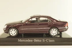 Mercedes-Benz S 500 (W220) 1998, maroon, B66005751, Maisto 1:43 