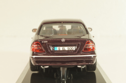 Mercedes-Benz S 500 (W220) 1998, maroon, B66005751, Maisto 1:43 