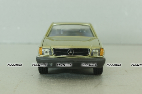 Mercedes 500 SEC (C126) 1981 golden, NZG 1:35