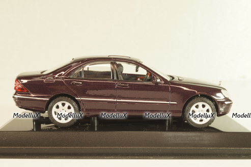 Mercedes-Benz S 500 (W220) 1998, maroon, B66005751, Maisto 1:43 