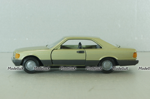 Mercedes 500 SEC (C126) 1981 golden, NZG 1:35