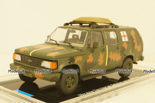 Chevrolet Veraneio, Медицинский автомобиль, г. Чернигов 2022, TruckTyr 1:43