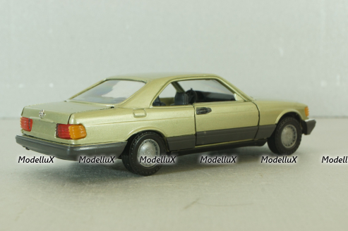 Mercedes 500 SEC (C126) 1981 golden, NZG 1:35