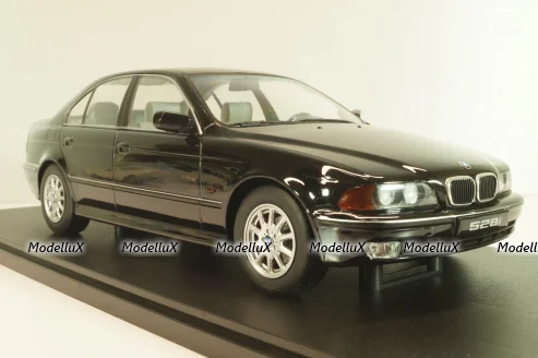 BMW 528i (E39) limousine 1995 black metallic, KKDC181053, KK-Scale 1:18