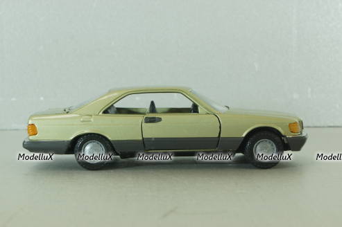 Mercedes 500 SEC (C126) 1981 golden, NZG 1:35