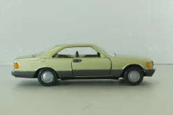 Mercedes 500 SEC (C126) 1981 golden, NZG 1:35