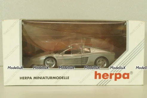 Ferrari Testarossa Spyder 1984, silver, 10344, Herpa 1:43