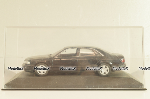 Audi A8 (D2) 1994, dark blue, Minichamps 1:43