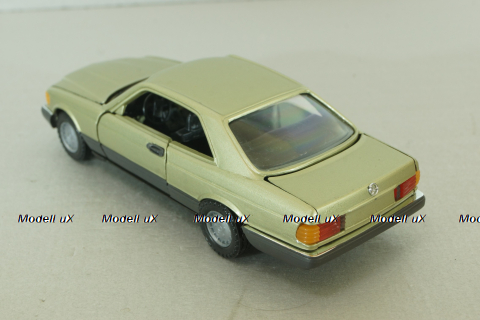 Mercedes 500 SEC (C126) 1981 golden, NZG 1:35
