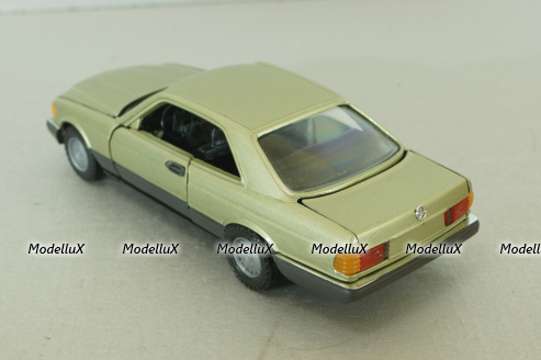 Mercedes 500 SEC (C126) 1981 golden, NZG 1:35