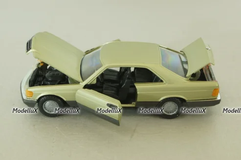 Mercedes 500 SEC (C126) 1981 golden, NZG 1:35