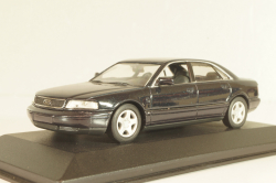 Audi A8 (D2) 1994, dark blue, Minichamps 1:43