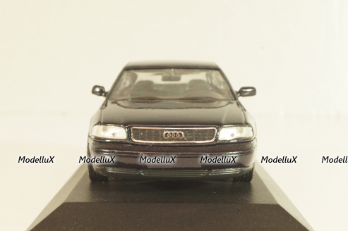 Audi A8 (D2) 1994, dark blue, Minichamps 1:43