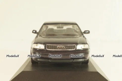 Audi A8 (D2) 1994, dark blue, Minichamps 1:43