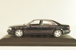 Audi A8 (D2) 1994, dark blue, Minichamps 1:43