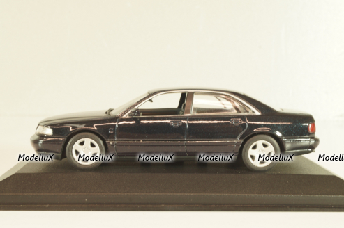 Audi A8 (D2) 1994, dark blue, Minichamps 1:43