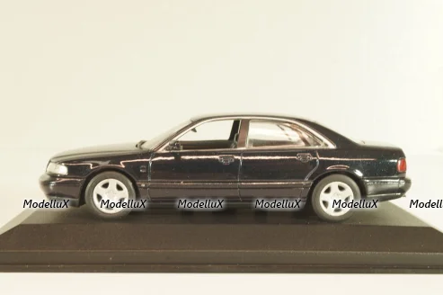 Audi A8 (D2) 1994, dark blue, Minichamps 1:43