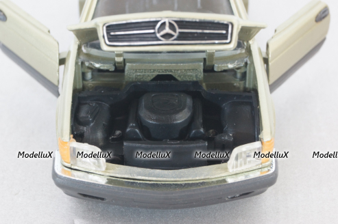 Mercedes 500 SEC (C126) 1981 golden, NZG 1:35