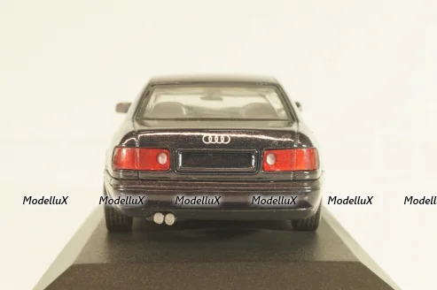 Audi A8 (D2) 1994, dark blue, Minichamps 1:43