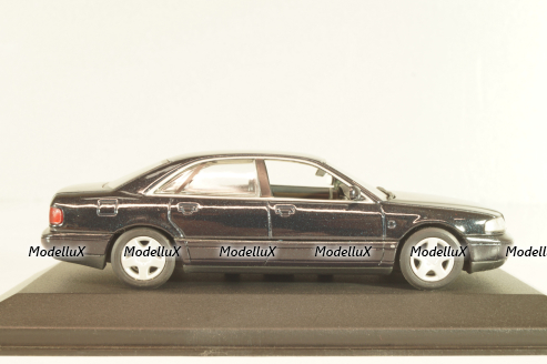Audi A8 (D2) 1994, dark blue, Minichamps 1:43